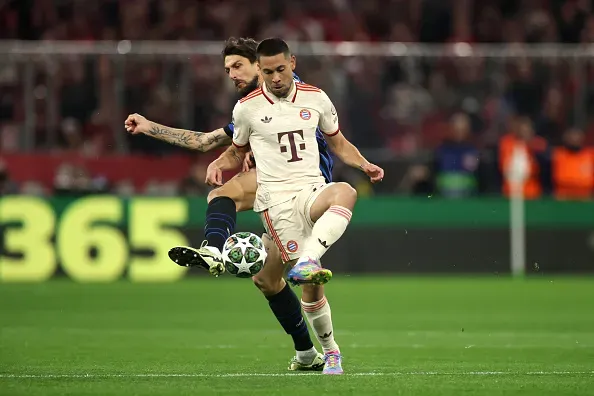 Raphael Guerreiro atuou como médio no jogo contra a Inter. Foto: Getty Images