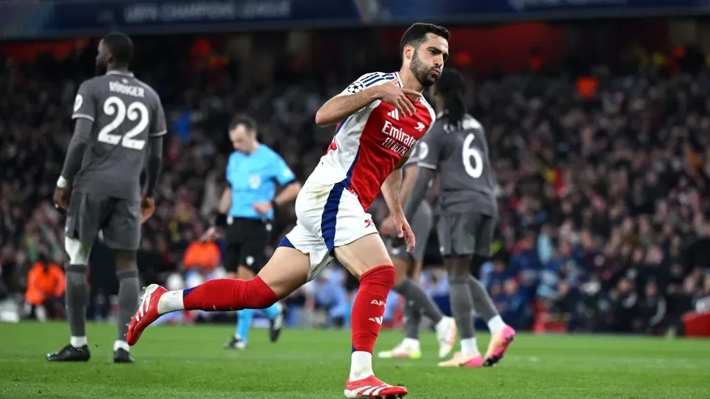 Arsenal não deu hipóteses ao Real Madrid. Foto: Getty Images.
