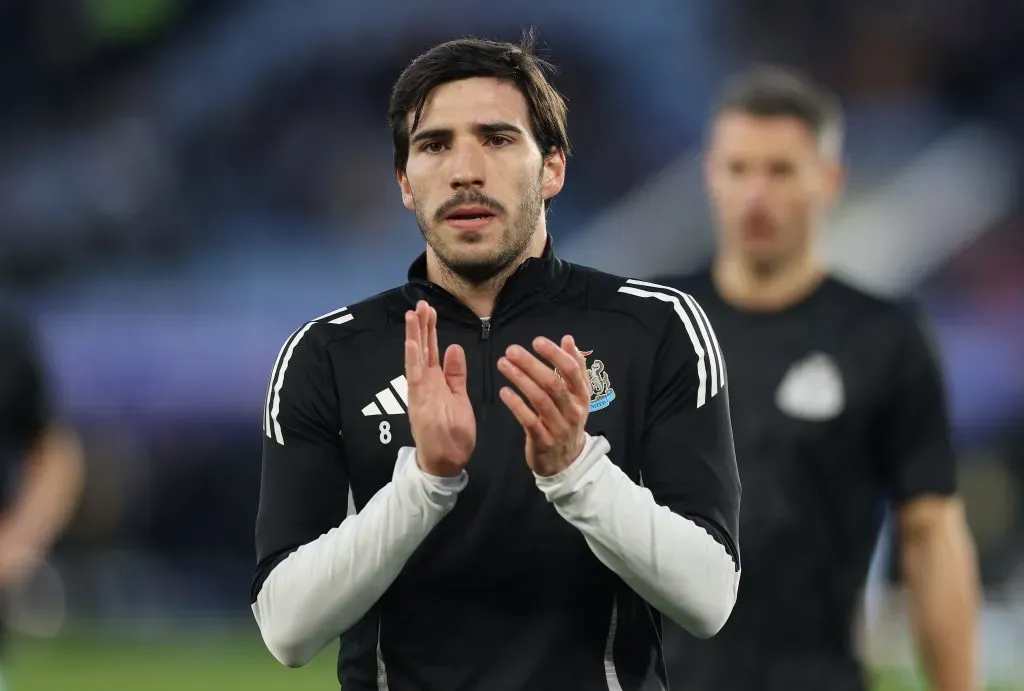 Sandro Tonali foi suspenso em 2023. Foto: Getty Images