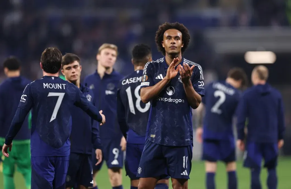 Joshua Zirkzee, jogador do Manchester United. Foto: Getty Images