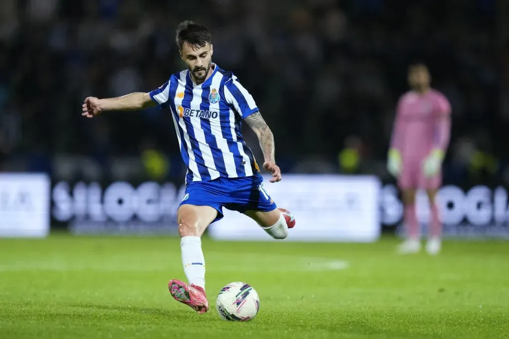 Fábio Vieira na vitória do FC Porto. Foto: FC Porto
