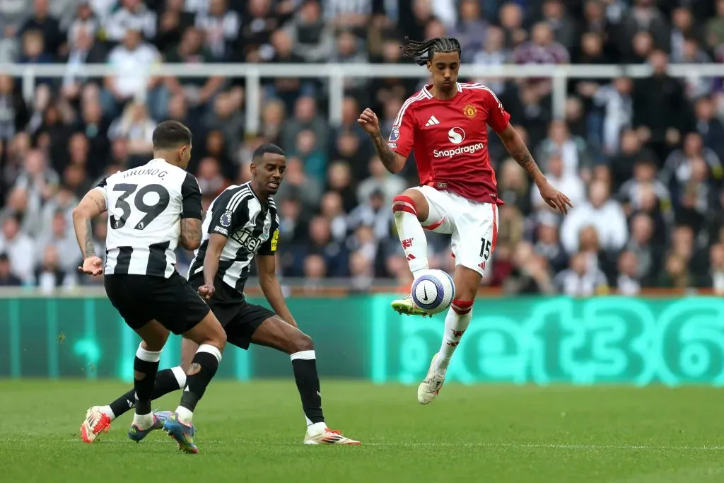 Newcastle vence Manchester United. Foto: Getty Images