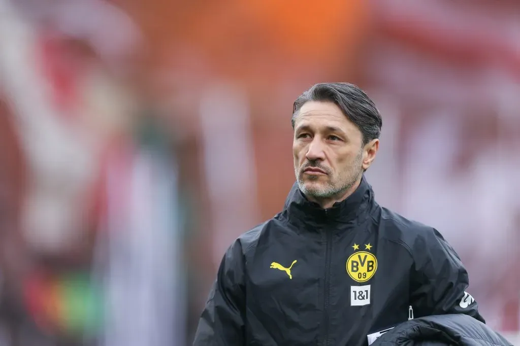 Niko Kovac, treinador do Borussia Dortmund. Foto: Selim Sudheimer/Getty Images.