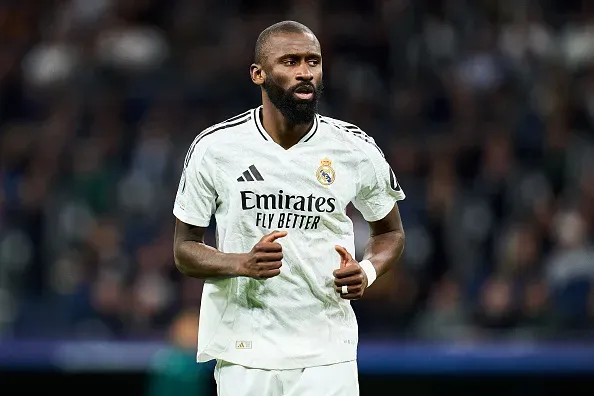 Antonio Rudiger, defesa do Real Madrid. Foto: Getty Images