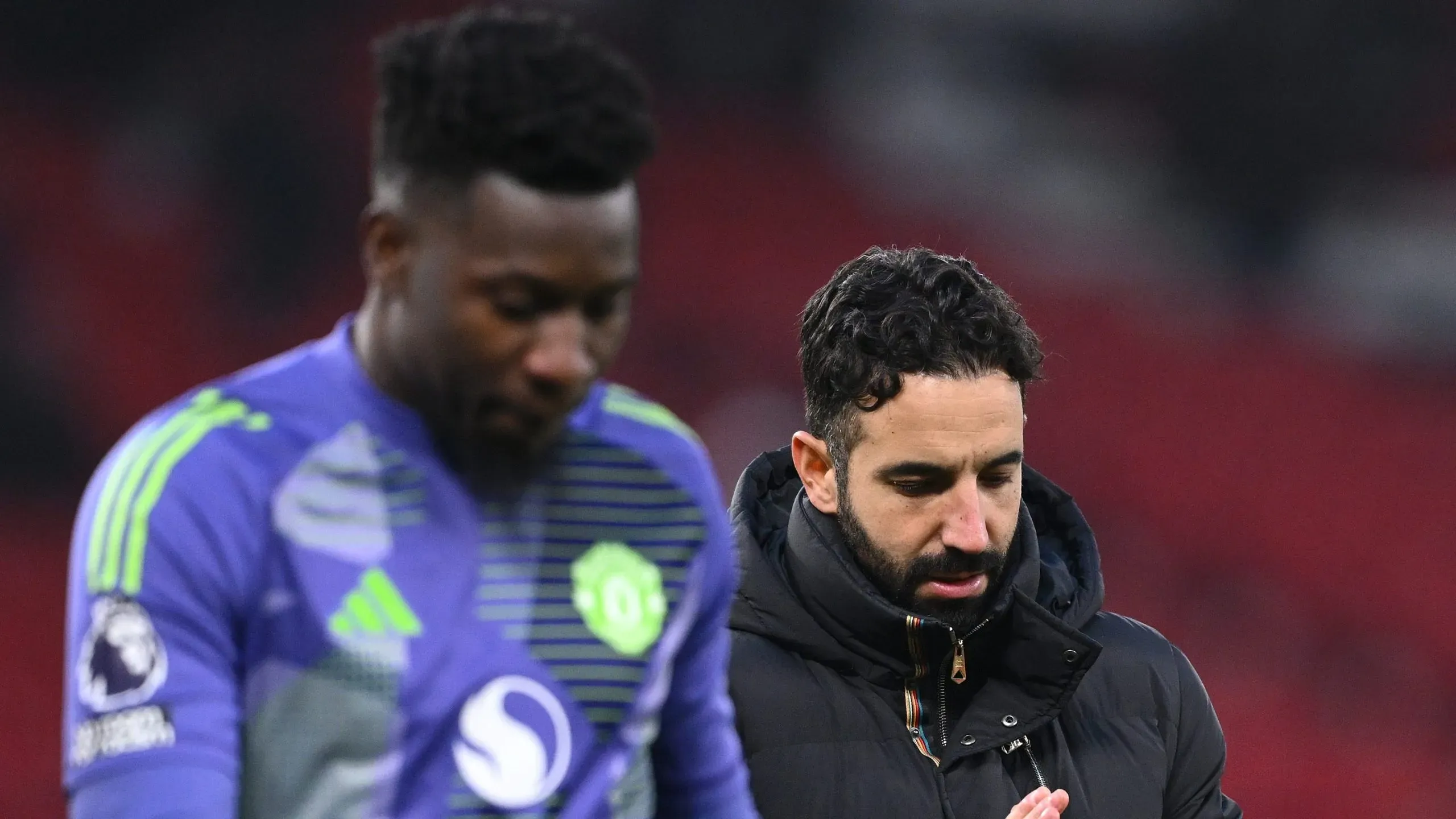 Ruben Amorim confirmou André Onana no jogo. Foto: Stu Forster/Getty Images.