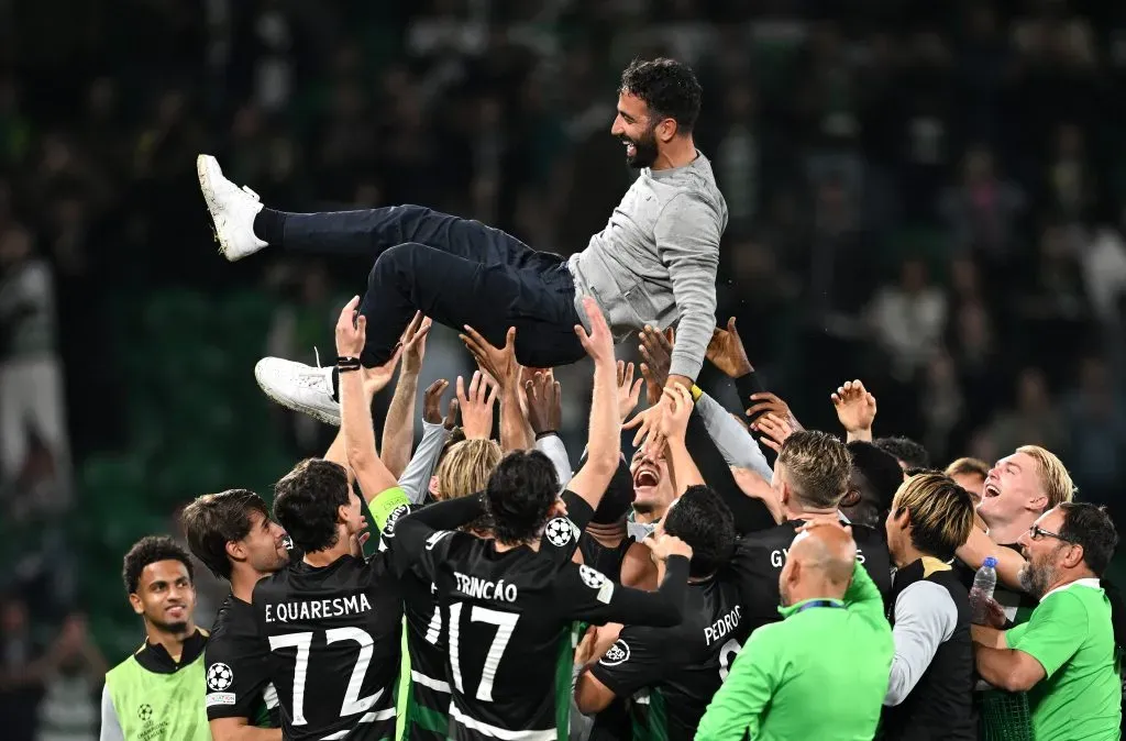 Amorim fez história com o Sporting. Foto: Justin Setterfield/Getty Images.