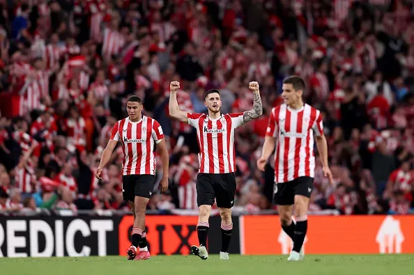 Sancet inaugurou o marcador para o Bilbao. Foto: Getty Images