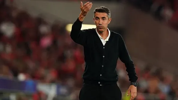 Bruno Lage, treinador do Benfica. Foto: Getty Images