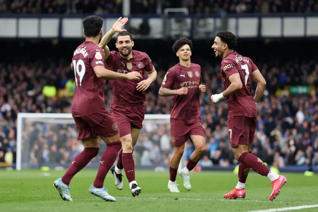 Manchester City defronta Aston Villa. Foto: Getty Images