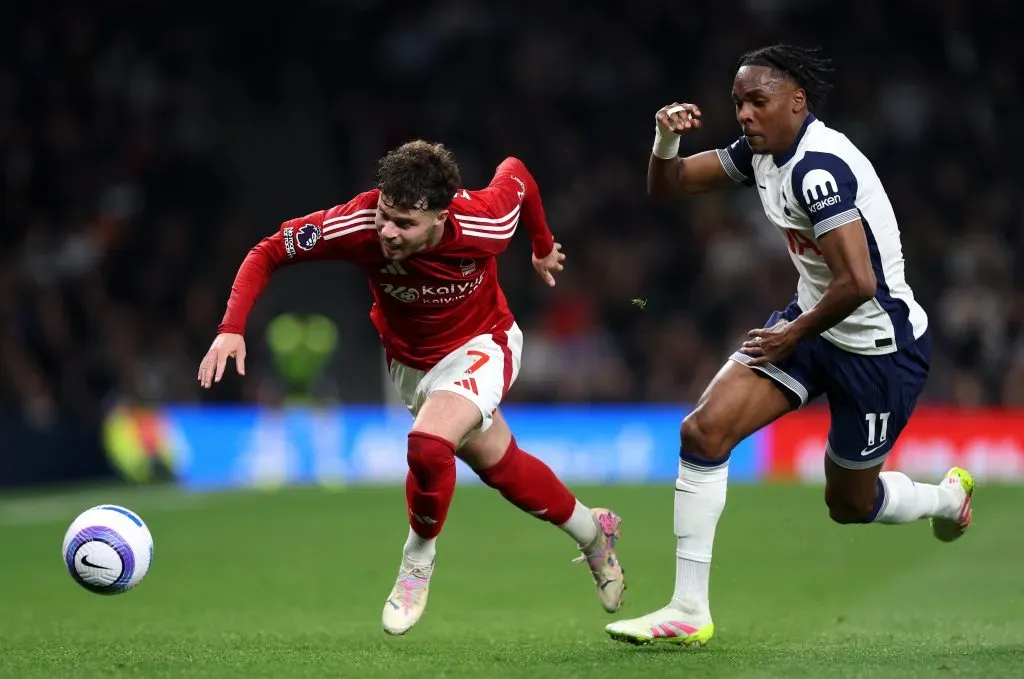 Nottingham Forest vence Tottenham. Foto: Getty Images