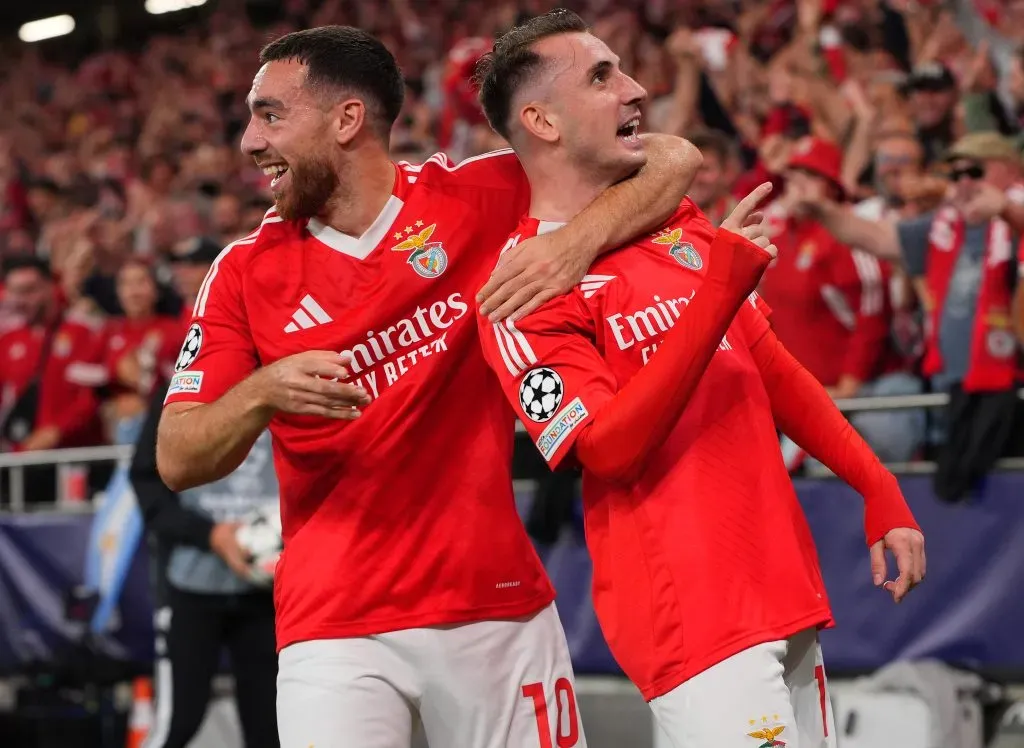 Benfica lidera os beneficiados pela UEFA em Portugal. Foto: Getty Images