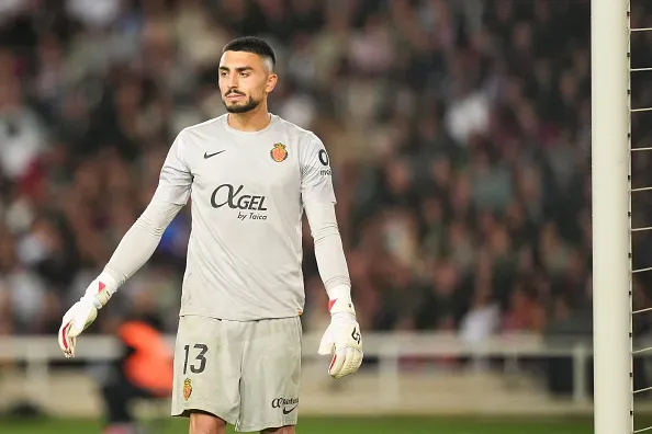 Leo Román, guarda-redes do Mallorca. Foto: Getty Images