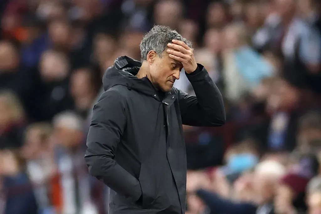 Luis Enrique, treinador do PSG. Foto: Getty Images