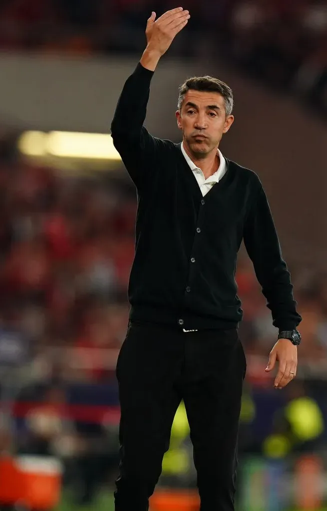 Bruno Lage, treinador do Benfica. Foto: Getty Images