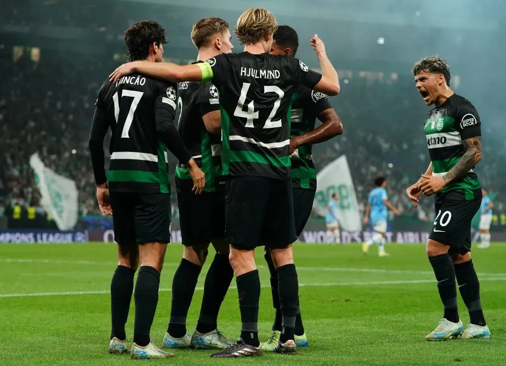 Equipa do Sporting (Photo by Gualter Fatia/Getty Images)