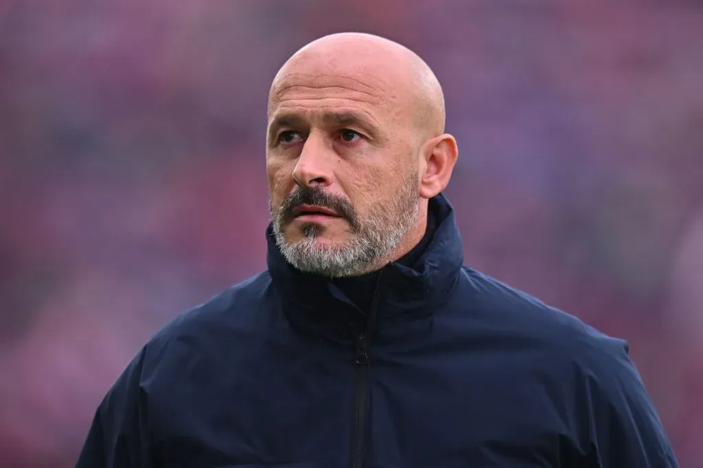 Vincenzo Italiano treinador do Bolonha Alessandro Sabattini/Getty Images)