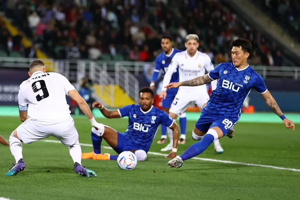 O Real Madrid e o Al-Hilal voltarão a encontrar-se num Mundial de Clubes. Foto: Michael Steele/Getty Images.