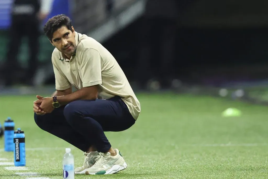 Abel Ferreira é um dos candidatos para assumir a seleção brasileira. Foto: Alexandre Schneider/Getty Images.
