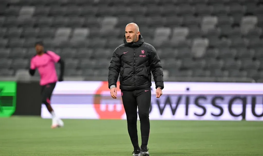 Enzo Maresca prepara Djurgarden x Chelsea da Conference League. Foto: Chelsea FC