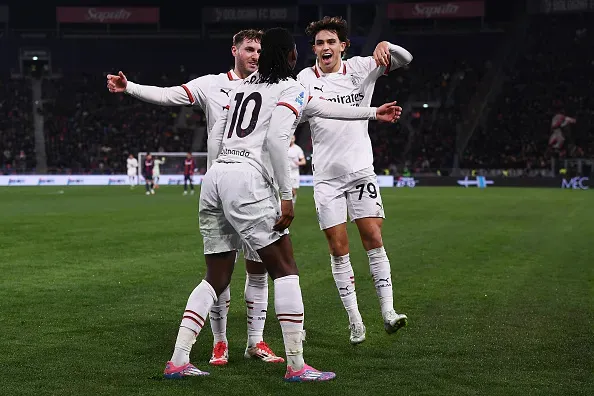 João Félix e Rafael Leão no Milan. Foto: Getty Images