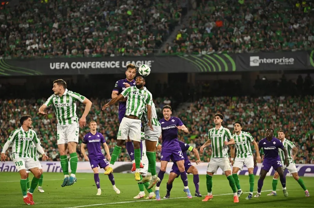O Betis irá com uma vantagem mínima para o segundo jogo contra a Fiorentina Denis Doyle/Getty Images.