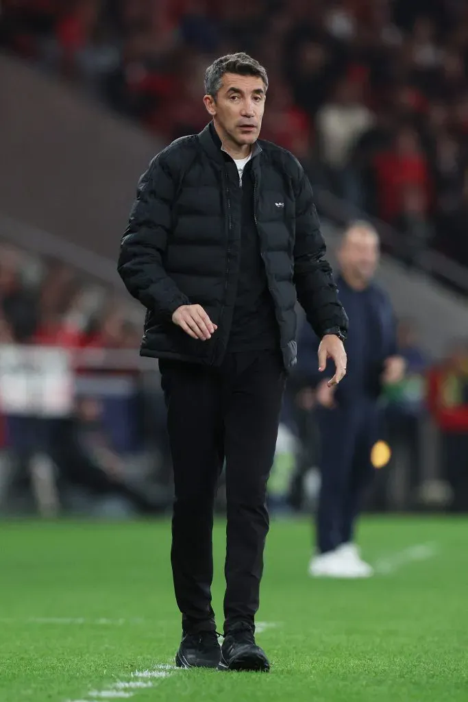 Bruno Lage fez a antevisão do jogo, em conferência de imprensa. Foto: Carlos Rodrigues/Getty Images.