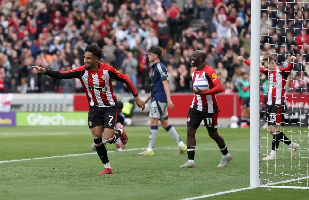 Brentford venceu o Manchester United. Foto: Richard Heathcote/Getty Images