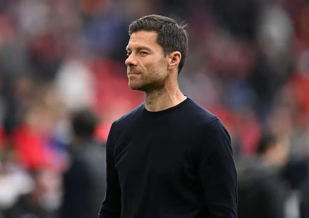 Xabi Alonso treinador do Bayer Leverkusen Daniel Kopatsch/Getty Images)