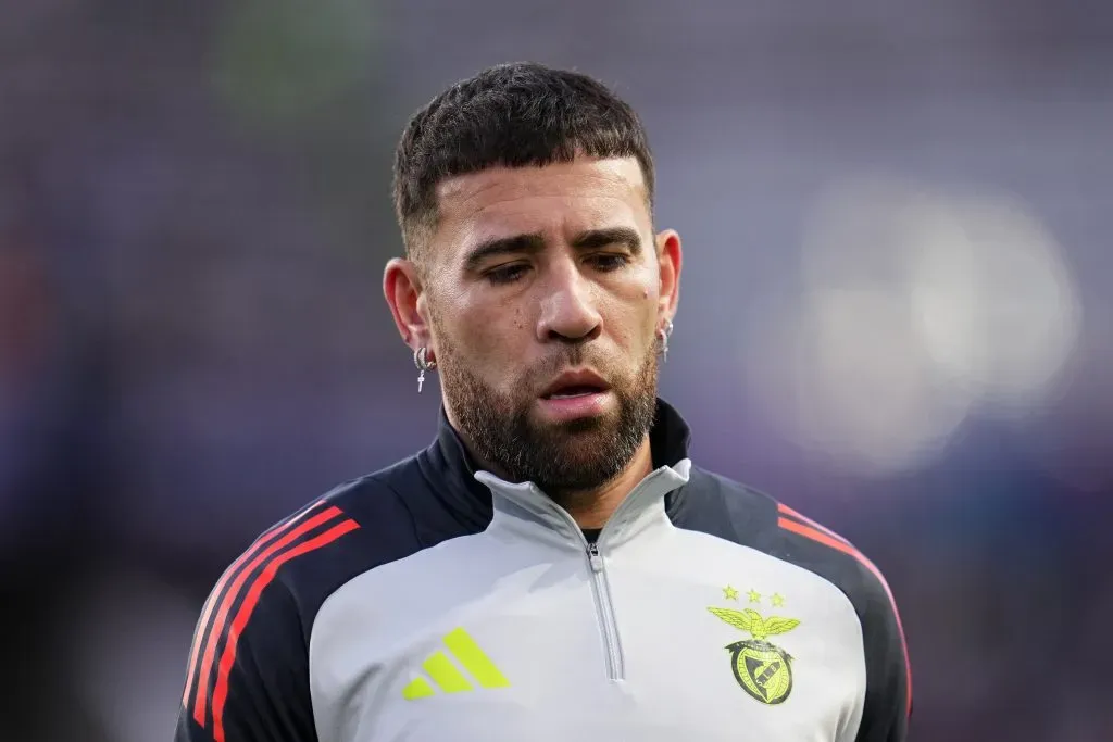 Otamendi, jogador do SL Benfica. Foto: Getty Images.