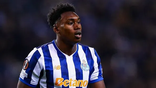 Samu Aghehowa, avançado do FC Porto. Foto: Getty Images