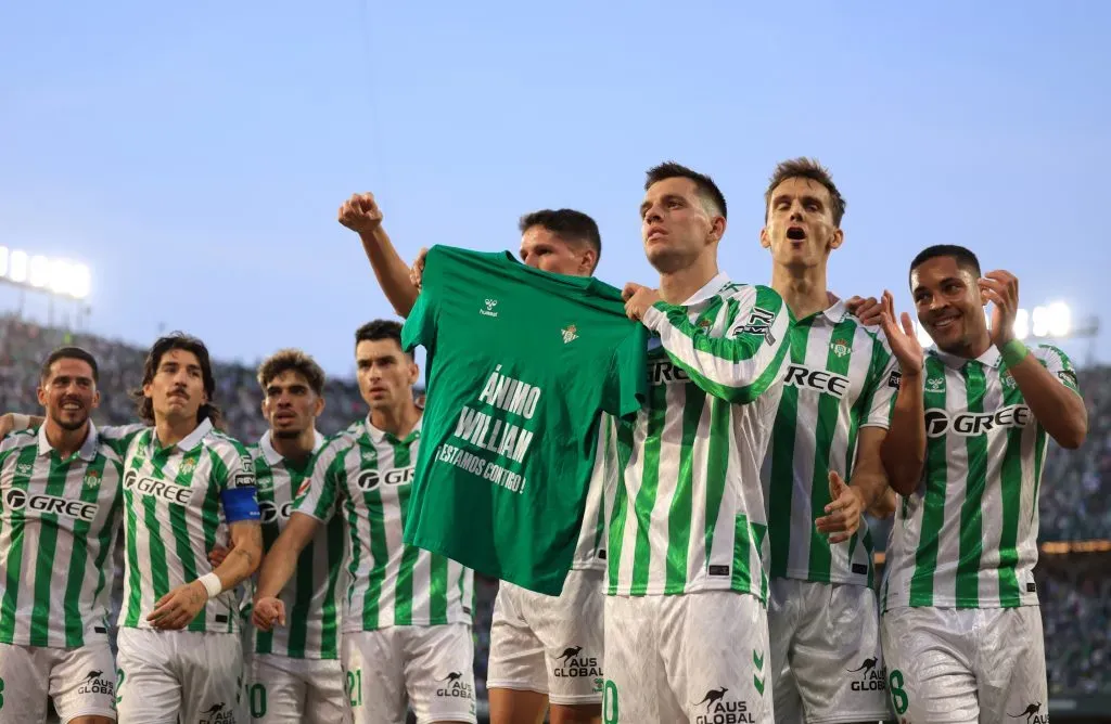 Equipa do Bétis de Sevilha Foto: Getty Images