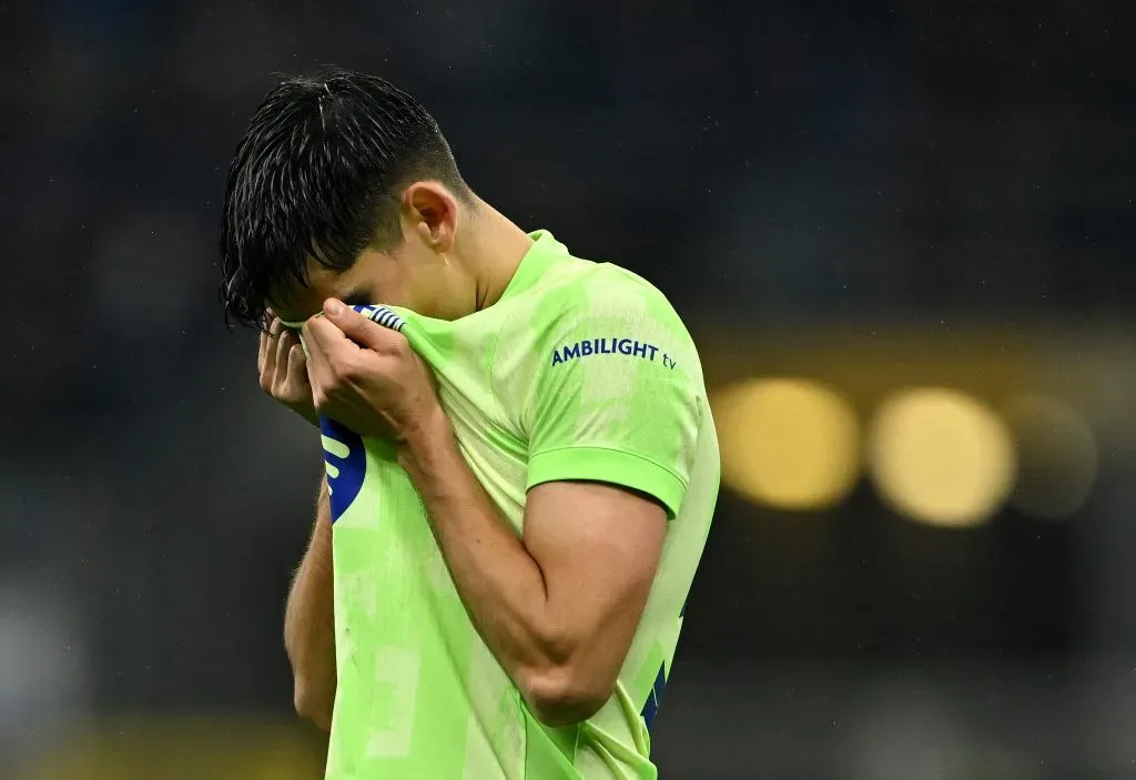 Gerard Martín emocionou-se após desaire em Milão. Foto: Dan Mullan/Getty Images.