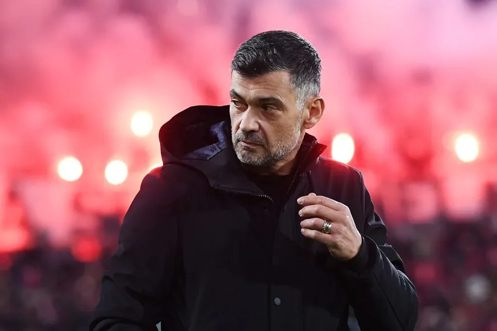 Sérgio Conceição, treinador do Milan. Foto: Getty Images