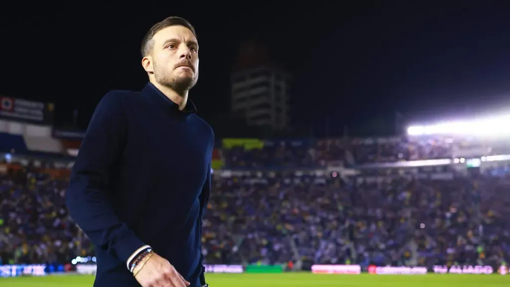 Martín Anselmi nos tempos do Cruz Azul. Foto: Hector Vivas/Getty Images