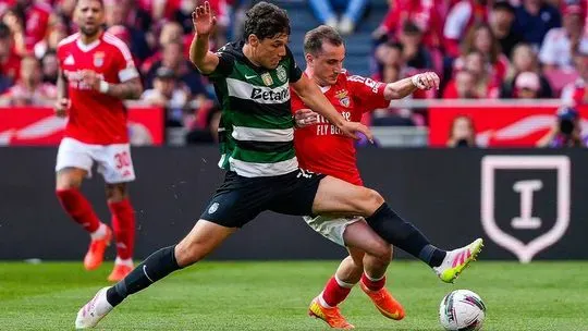 O dérbi eterno terminou empatado a uma bola. Foto: Liga Portugal.