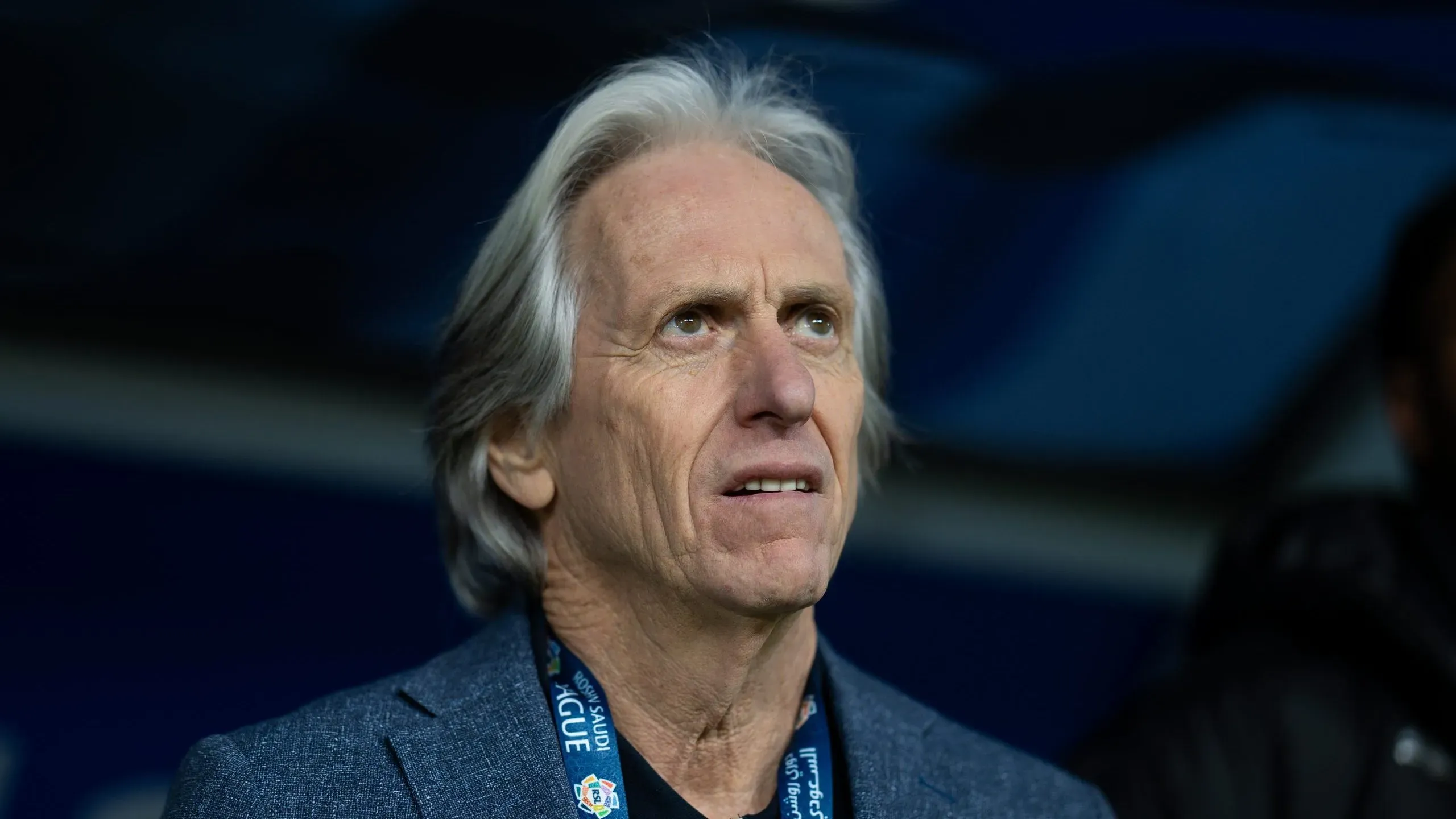 Jorge Jesus queria a seleção brasileira após sair do Al-Hilal. Foto: Yasser Bakhsh/Getty Images