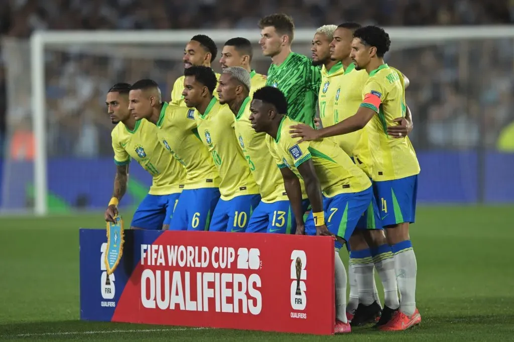 Seleção Brasileira. Foto: Getty Images