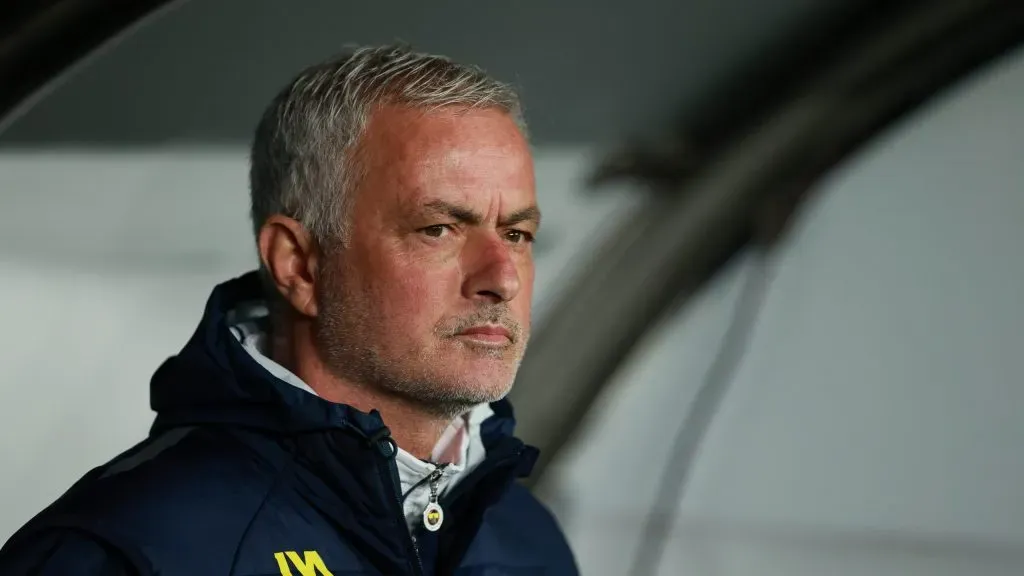 José Mourinho está atento à evolução de Florentino Luís. Foto: Ahmad Mora/Getty Images