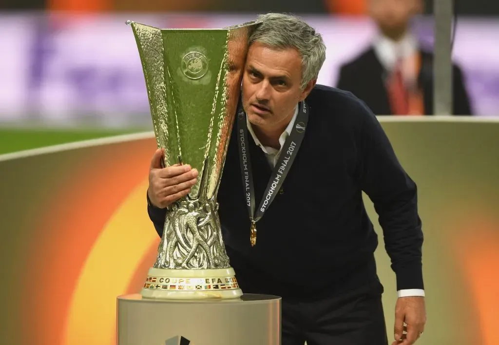 José Mourinho conquistou Europa League pelo Manchester United. Foto: Getty Images