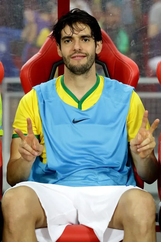 Kaká poderá ser o futuro treinador adjunto de Ancelotti no Brasil. Foto: Suhaimi Abdullah/Getty Images.