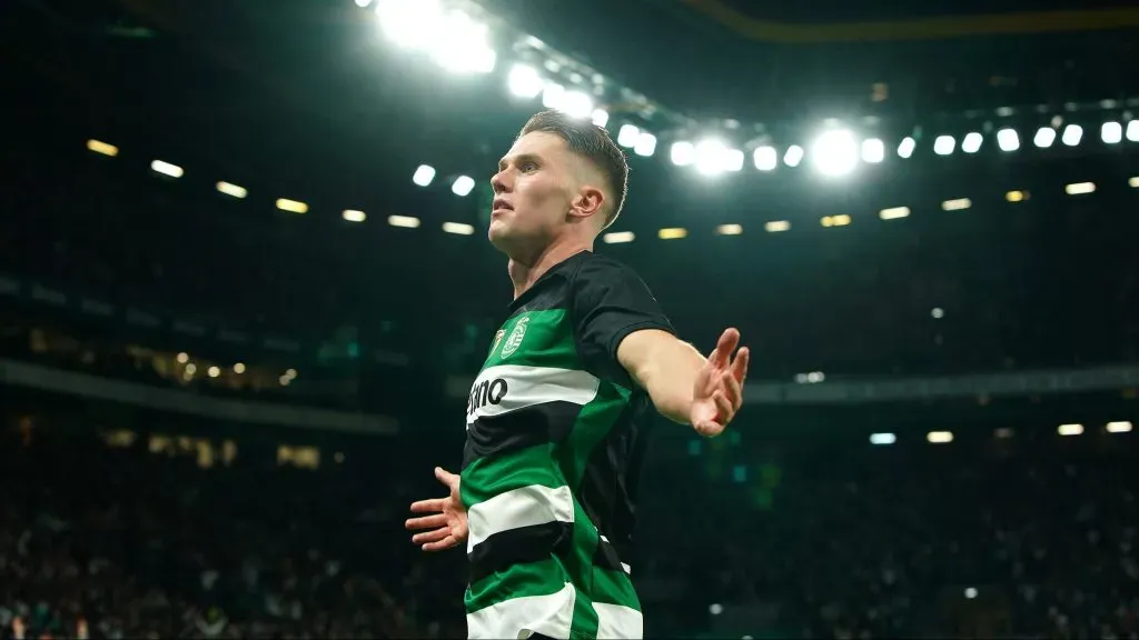 Viktor Gyokeres, avançado do Sporting. Foto: Getty