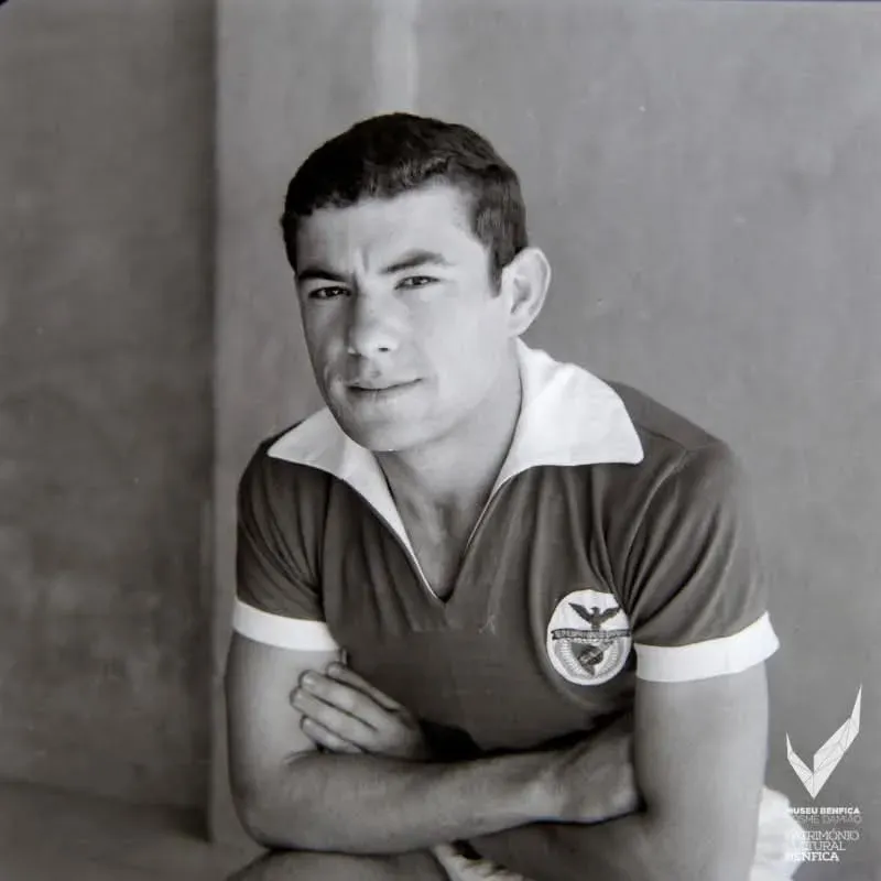 António Simões, antigo jogador do Benfica. Foto: Arquivo pessoal de António Simões.