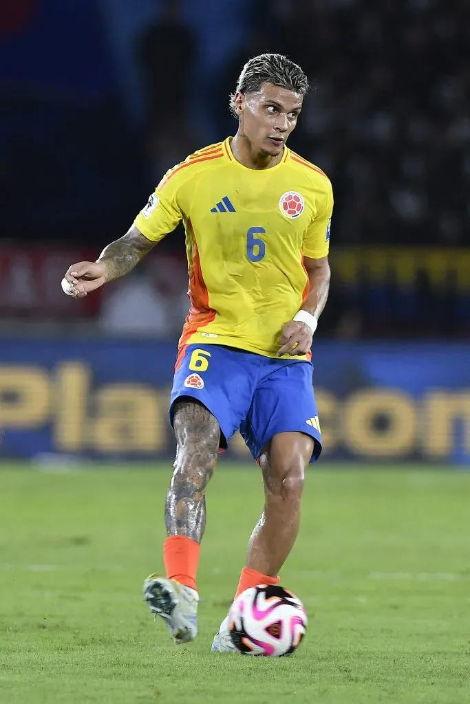 Richard Ríos é internacional pela Colômbia. Foto: Getty Images