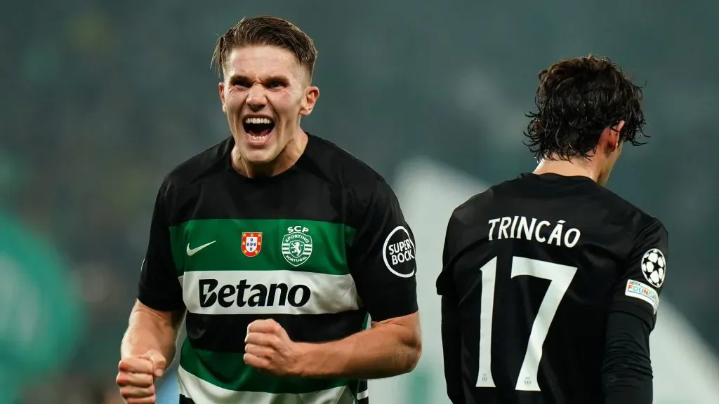 Viktor Gyokeres transmitiu confiança para a decisão de sábado. Fonte: Gualter Fatia/Getty Images