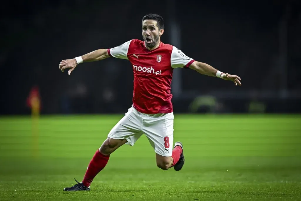 João Moutinho renova com o SC Braga. Foto: Getty Images