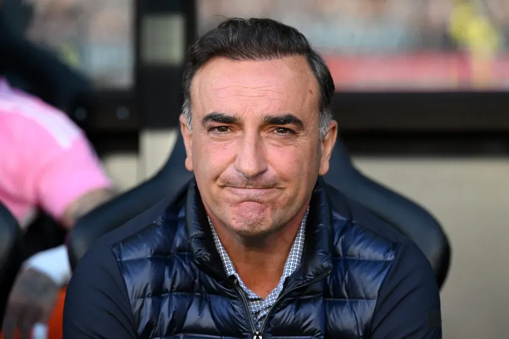Carlos Carvalhal durante a época do SC Braga. Foto: Getty Images