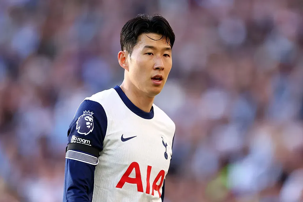 Son poderá levantar o troféu do Tottenham como capitão. Foto: Getty Images