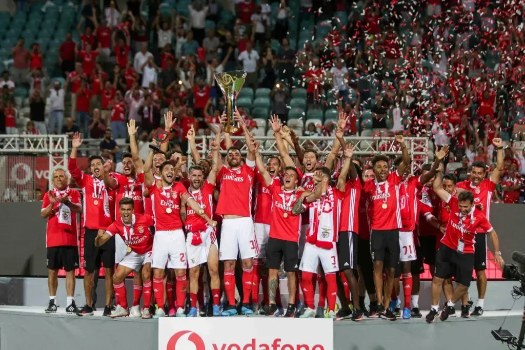 Benfica conquistou última Supertaça disputada no Algarve. Foto: SL Benfica