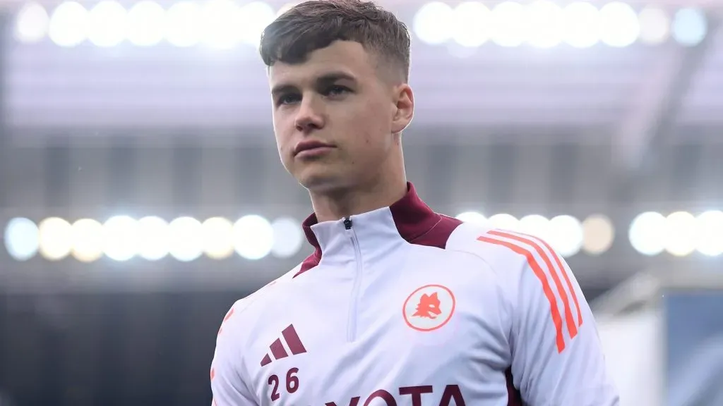 Samuel Dahl chegou ao Benfica por empréstimo da Roma. Foto: Getty Images.