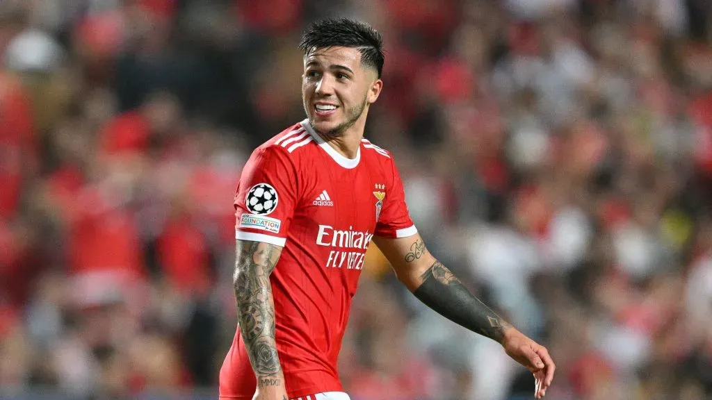 Enzo Fernández já brilhou no Benfica. Foto: Octavio Passos/Getty Images